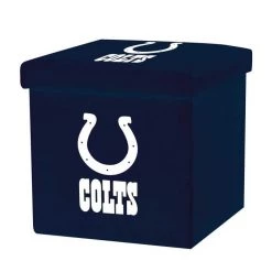 FRANKLIN Indianapolis Colts NFL® Storage Ottoman 5 FRANKLIN Indianapolis Colts NFL® Storage Ottoman
