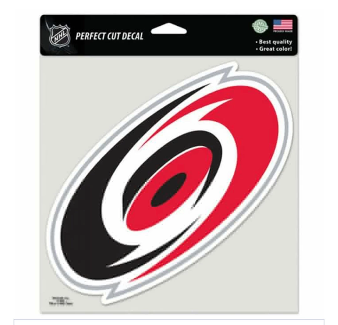 Wincraft Carolina Hurricanes Perfect Cut Color Decal 8” X 8” 3 Wincraft Carolina Hurricanes Perfect Cut Color Decal 8” X 8”