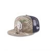 San Diego Padres New Era Kids Real Tree 950 Youth Trucker Snapback Hat