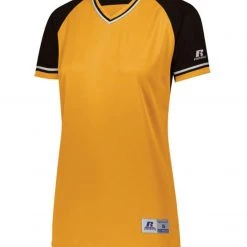 Russell Custom Printed Ladies Classic V-Neck Softball Jerseys NCAA 23 Russell Custom Printed Ladies Classic V-Neck Softball Jerseys NCAA