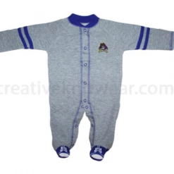Creative Knitwear East Carolina Pirates Sports Shoe Footed Romper NCAA