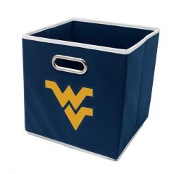 FRANKLIN NCAA West Virginia Mountaineers Collapsible Storage Bins