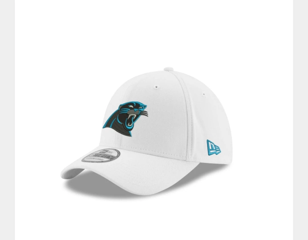 Carolina Panthers New Era 3930 White Hat 3 Carolina Panthers New Era 3930 White Hat