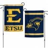 AtlanticCoastSports NCAA East Tennessee State 2 Sided Garden Flag 12.5" X 18"