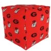 College Covers NCAA Georgia Bulldogs Cubed Bean Bag Pouf