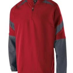 Holloway Pitch Pullover W/h Zip Off Sleeves (blank) Or Embroidered W/h Your Logo