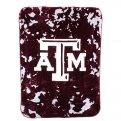 College Covers NCAA Texas A&M Aggies Huge Raschel Throw Blanket