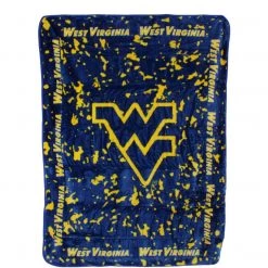 College Covers NCAA West Virginia Mountaineers Huge Raschel Throw Blanket