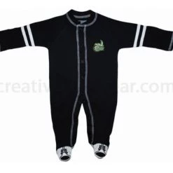 Creative Knitwear Charlotte 49ers Sports Shoe Footed Romper