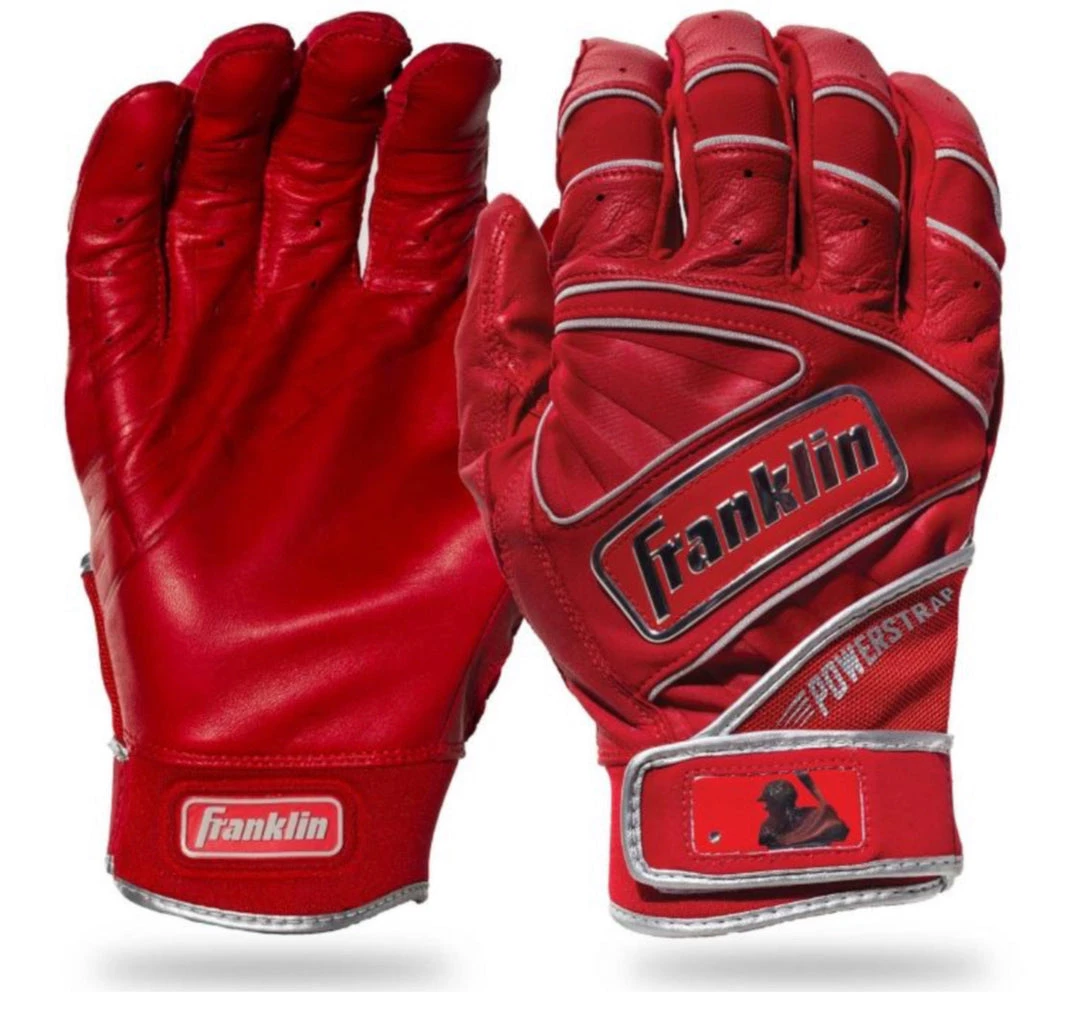 Powerstrap Franklin Chrome Batting Gloves 3 Powerstrap Franklin Chrome Batting Gloves