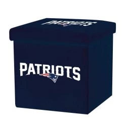 FRANKLIN New England Patriots NFL® Storage Ottoman