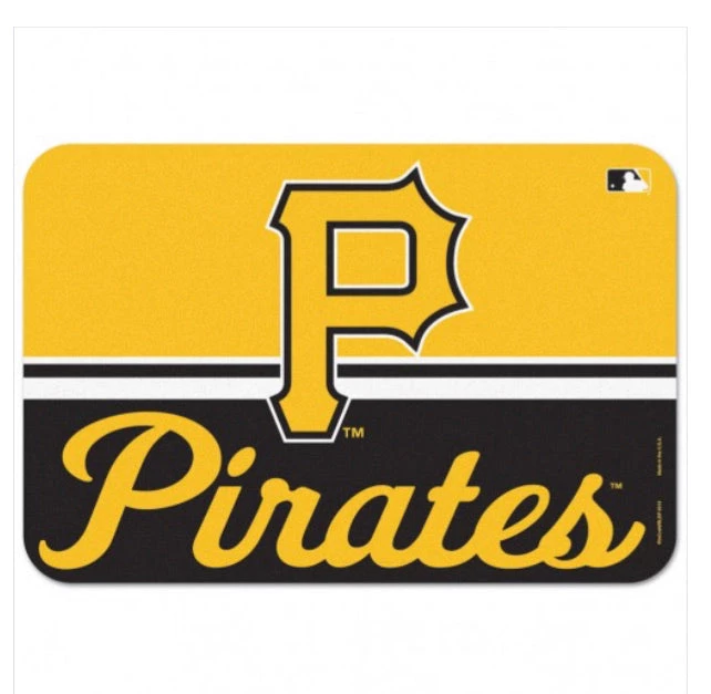 Wincraft Pittsburgh Pirates Door Mat 20" X 30" 3 Wincraft Pittsburgh Pirates Door Mat 20" X 30"