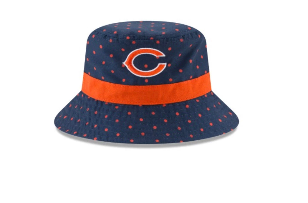 Chicago Bears New Era Reversible Kids / Toddler Dotted Bucket Hat 5 Chicago Bears New Era Reversible Kids / Toddler Dotted Bucket Hat
