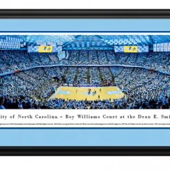 Blakeway North Carolina Tar Heels Basketball Panoramic Poster - Dean Smith Center NCAA
