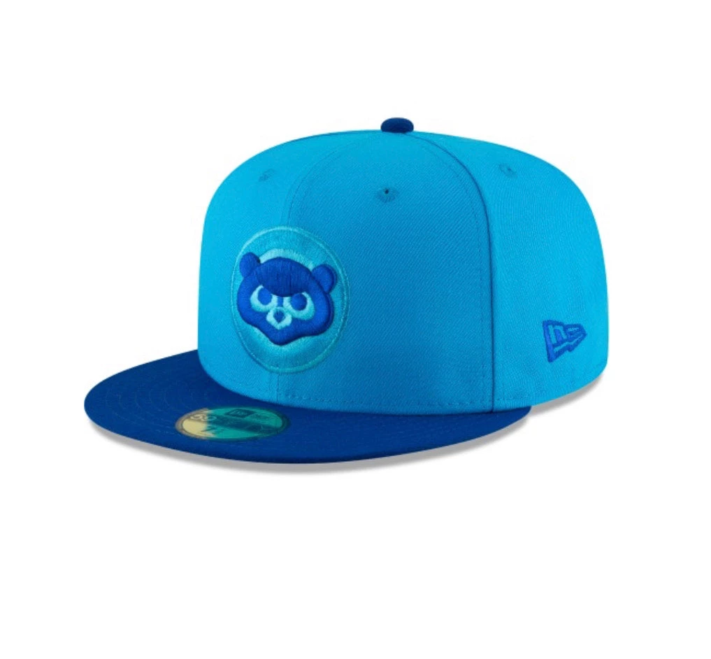 Chicago Cubs New Era Kids 5950 Weekend Hat 3 Chicago Cubs New Era Kids 5950 Weekend Hat