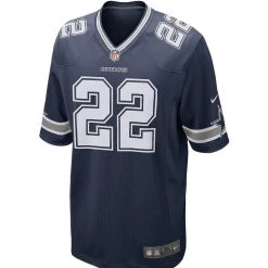 Dallas Cowboys Emmitt Smith #22 Nike Navy Game Replica Jersey