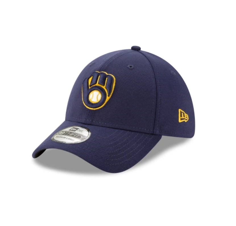 Milwaukee Brewers New Era Kids 3930 Team Classic Hat 3 Milwaukee Brewers New Era Kids 3930 Team Classic Hat
