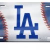 Wincraft Los Angeles Dodgers Acrylic LIcense Plate 2 Wincraft Los Angeles Dodgers Acrylic LIcense Plate