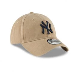New York Yankees New Era Core Classic Khaki Adjustable Hat Home 7 New York Yankees New Era Core Classic Khaki Adjustable Hat Home