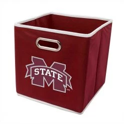 FRANKLIN NCAA Mississippi State Collapsible Storage Bins