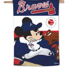 Wincraft Atlanta Braves Vertical Flag 28” X 40”