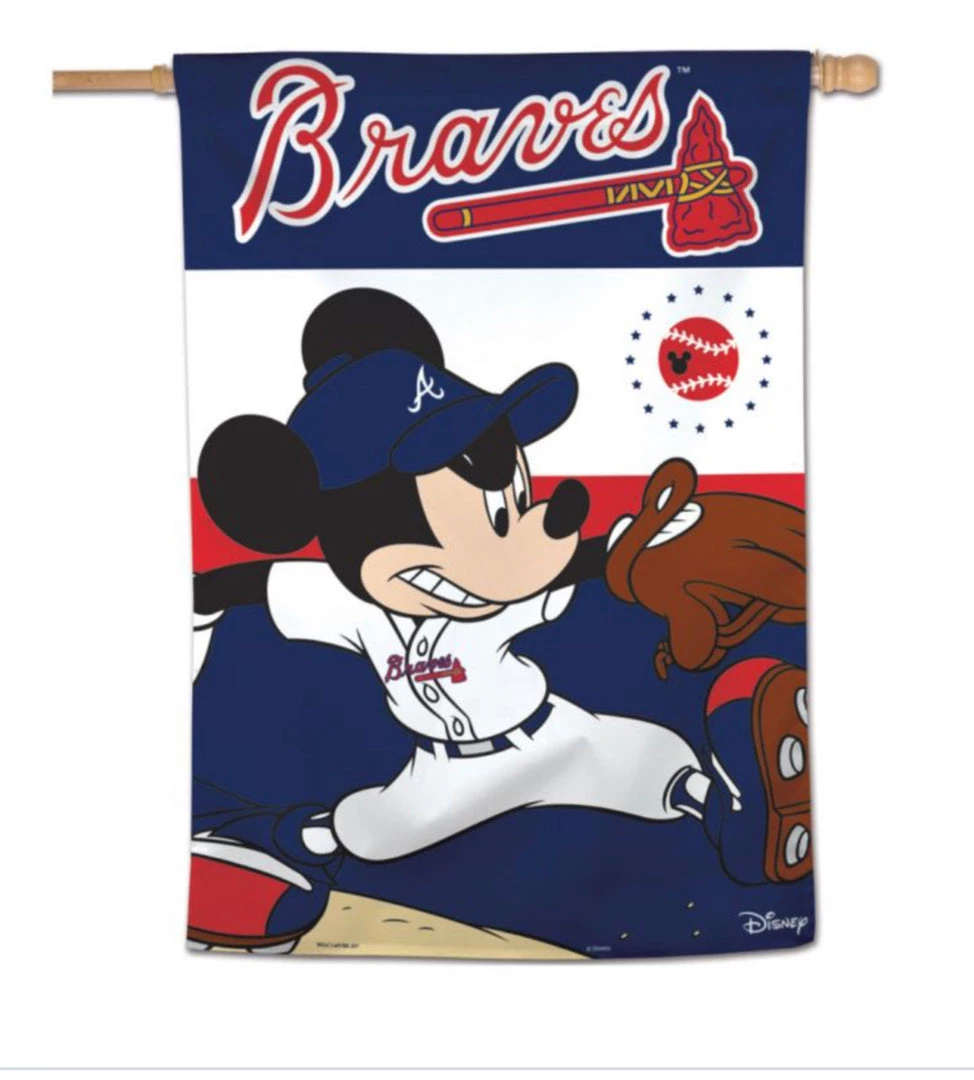 Wincraft Atlanta Braves Vertical Flag 28” X 40” 3 Wincraft Atlanta Braves Vertical Flag 28” X 40”