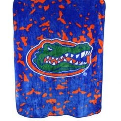 AtlanticCoastSports NCAA Florida Gators Huge Raschel Throw Blanket