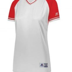 Russell Custom Printed Ladies Classic V-Neck Softball Jerseys NCAA 34 Russell Custom Printed Ladies Classic V-Neck Softball Jerseys NCAA