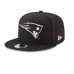 NEW ERA New England Patriots Black On White 9Fifty Snapback