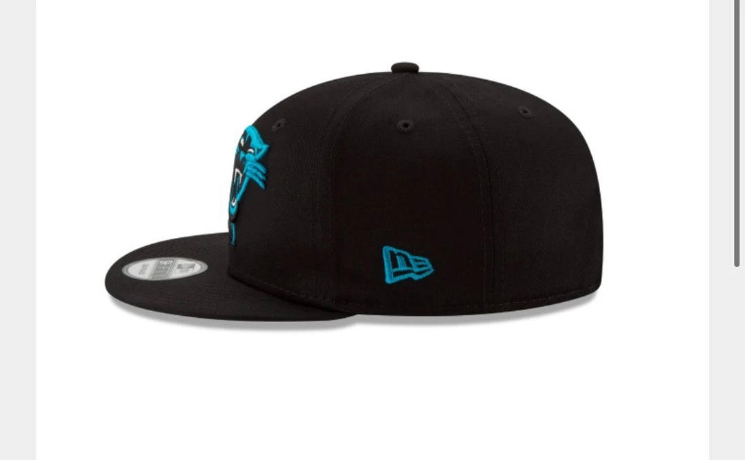 Carolina Panthers New Era 950 Basic Snap Back Hat 6 Carolina Panthers New Era 950 Basic Snap Back Hat