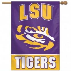 Wincraft LOUISIANA STATE UNIVERSITY VERTICAL FLAG 28" X 40" NCAA