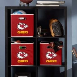 FRANKLIN Kansas City Chefs NFL® Collapsible Storage Bins