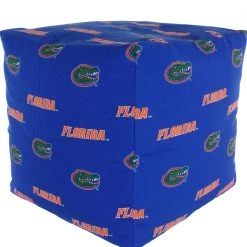 College Covers NCAA Florida Gators Cubed Bean Bag Pouf