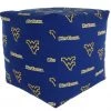 College Covers NCAA West Virginia Mountaineers Cubed Bean Bag Pouf