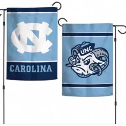 Wincraft NCAA North Carolina Tar Heels Garden Flags 2 Sided 12.5" X 18"