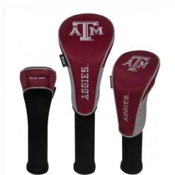 Wincraft NCAA Texas A&M University 3 Set Golf Headcover