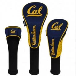 Wincraft California University Set Of 3 Golf Head Covers