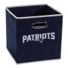 FRANKLIN New England Pats NFL® Collapsible Storage Bins NEW ENGLAND PATRIOTS