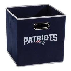 FRANKLIN New England Pats NFL® Collapsible Storage Bins NEW ENGLAND PATRIOTS
