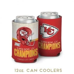 Wincraft Kansas City Chiefs Super Bowl Champs 12oz Koozies