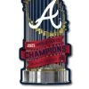 AtlanticCoastSports Atlanta Braves Braves World Series Wood Sign