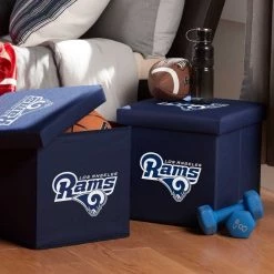 FRANKLIN LOS ANGELES RAMS LA Rams NFL® Storage Ottoman
