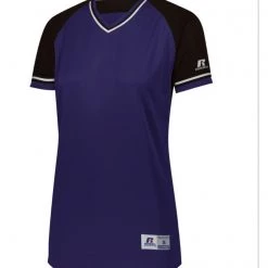 Russell Custom Printed Ladies Classic V-Neck Softball Jerseys NCAA 30 Russell Custom Printed Ladies Classic V-Neck Softball Jerseys NCAA