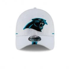 Carolina Panthers New Era 3930 White On Field Training Hat