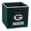 FRANKLIN Green Bay Packets NFL® Collapsible Storage Bins