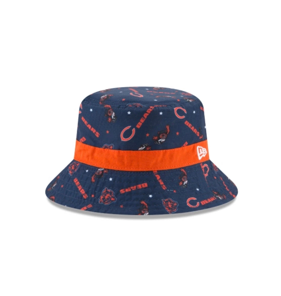 Chicago Bears New Era Reversible Kids / Toddler Dotted Bucket Hat 3 Chicago Bears New Era Reversible Kids / Toddler Dotted Bucket Hat
