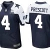 Dallas Cowboys 60th Anniversary Dak Prescott #4 Nike Game Replica Throwback Jersey Item #: 200710224