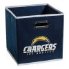 FRANKLIN Los Angles Chargers NFL® Collapsible Storage Bins LOS ANGELES CHARGERS