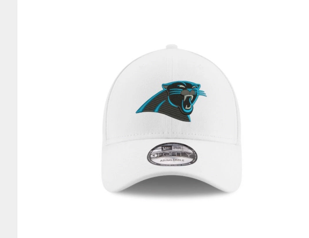Carolina Panthers New Era 940 White Hat 4 Carolina Panthers New Era 940 White Hat
