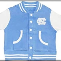 Creative Knitwear University Of North Carolina Tar Heels Kids Varsity Jacket NCAA